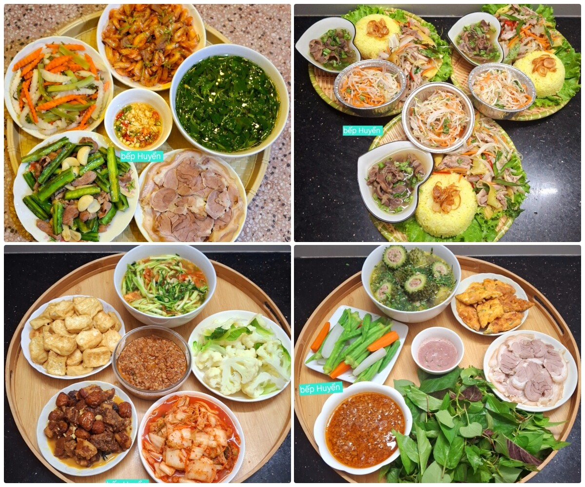 Mẹ đảm Thanh Hóa ngày nấu ăn cho 60 đồng nghiệp, tối về bày biện cơm nhà cực thơm ngon - 11