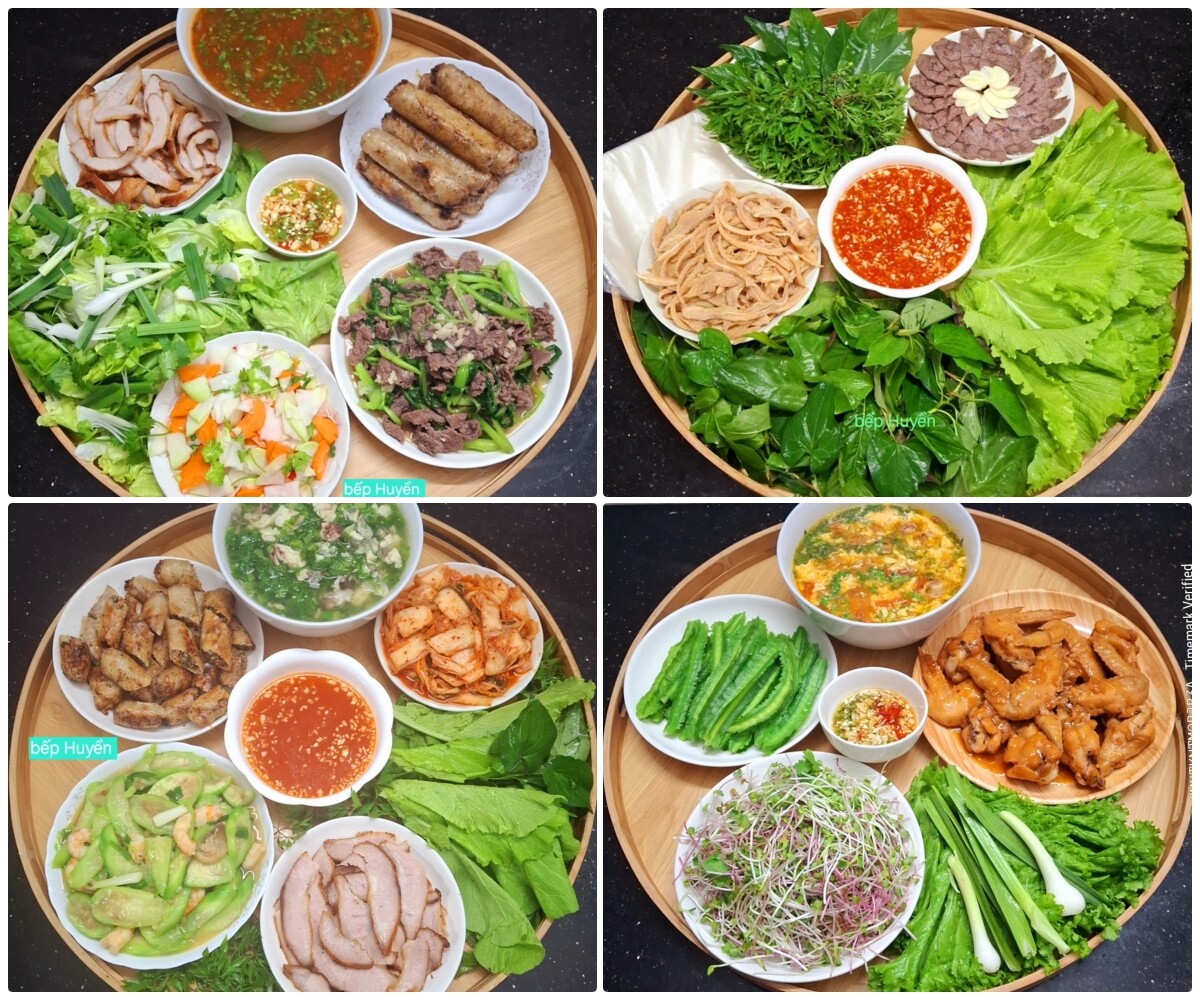 Mẹ đảm Thanh Hóa ngày nấu ăn cho 60 đồng nghiệp, tối về bày biện cơm nhà cực thơm ngon - 12