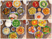 Bếp Eva - Mẹ đảm khoe loạt cơm yêu nước, mừng ngày giải phóng Thủ đô, nhìn mà muốn vào bếp nấu theo ngay