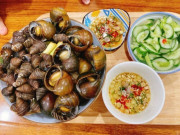 Bếp Eva - Luộc ốc, người cho nước người lại cho thêm mẻ, còn đây là cách làm của dân chuyên nghiệp, bảo sao ốc giòn ngon thơm sạch