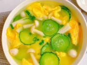 Bếp Eva - Không phải cà chua, quả này nấu canh trứng vừa ngon ngọt lại lắm canxi, tuần ăn 2 bữa cũng không chán