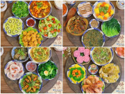 Bếp Eva - 30 mâm cơm nóng hôi hổi vừa ăn vừa thổi của mẹ đảm, ngon lại dễ nấu nhìn mà thèm