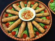 Bếp Eva - Làm nem rán, nhớ phết thứ này lên vỏ, nem giòn ngon lại vàng ruộm, để lâu không ỉu