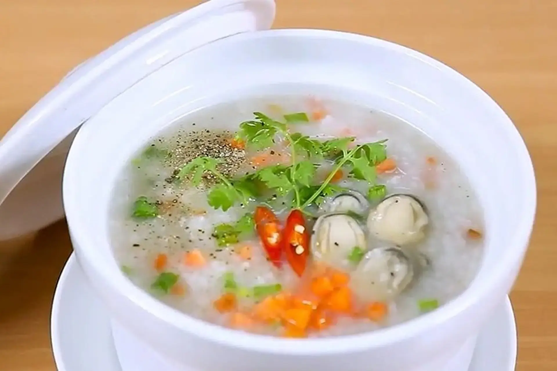 Nấu cháo nhớ thêm 1 thìa này, nhiều nhà có mà không biết, vừa nhanh nhừ, thơm ngậy lại gấp đôi dinh dưỡng - 3