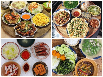 Gợi ý 14 mâm cơm chuẩn vị nhà ngon miệng, dễ nấu, đa dạng món ai thấy cũng muốn ăn ngay