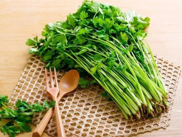 Mua nhiều rau mùi, đừng cho ngay vào tủ lạnh, thêm vài bước nữa để lâu vẫn xanh như mới