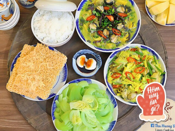 Hôm nay nấu gì: Bữa tối đậm vị hương đồng gió nội