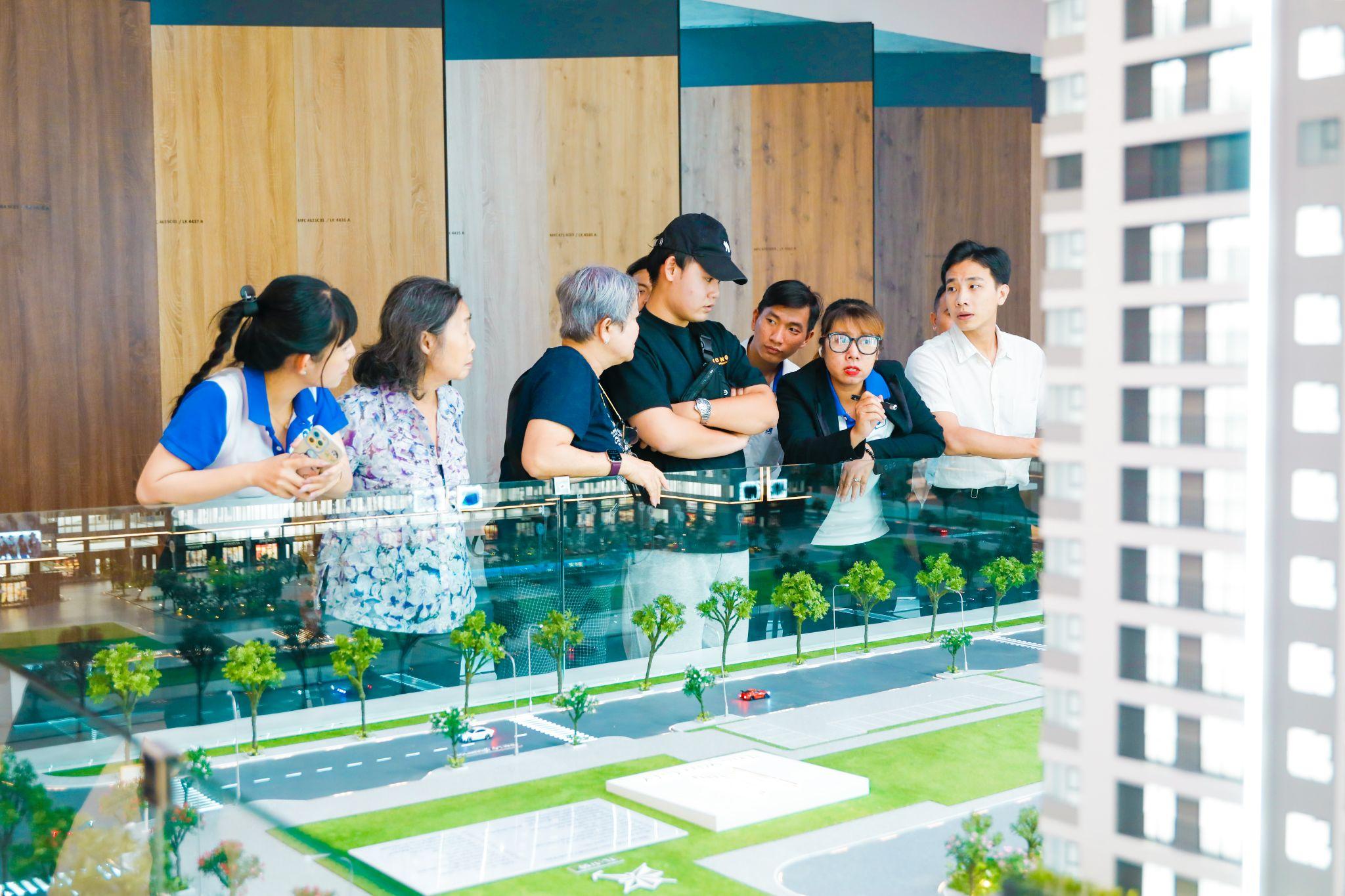 The Win City thu hút sự quan tâm của đông đảo khách hàng.