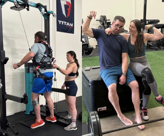 Vợ chồng Logan Barber và Stacie Barber.