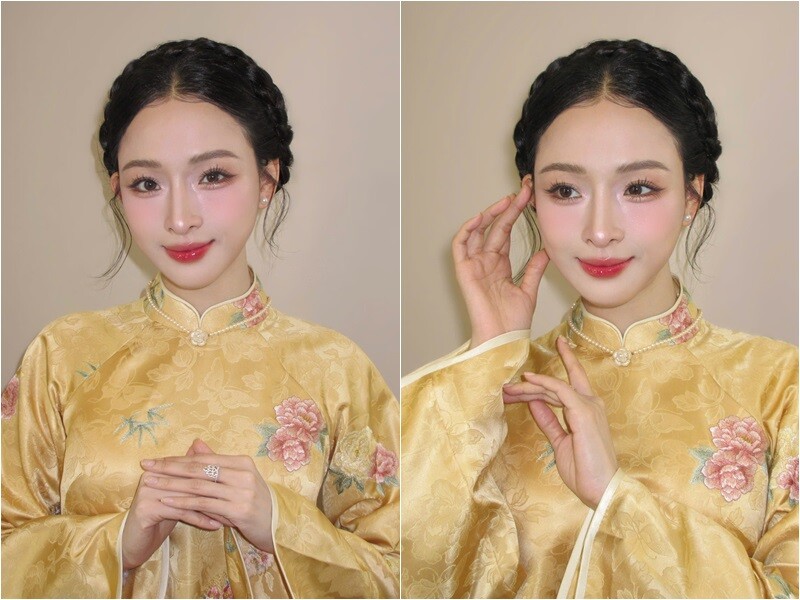 Sau những năm tháng từng khiến cả showbiz Việt xôn xao, Trương Hồ Phương Nga giờ đây chọn cho mình một cuộc sống nhẹ nhàng, tự do và bình an. Mới đây, nàng hậu đăng tải loạt ảnh trong tà áo dài vàng sang trọng và nhận được nhiều lời khen.