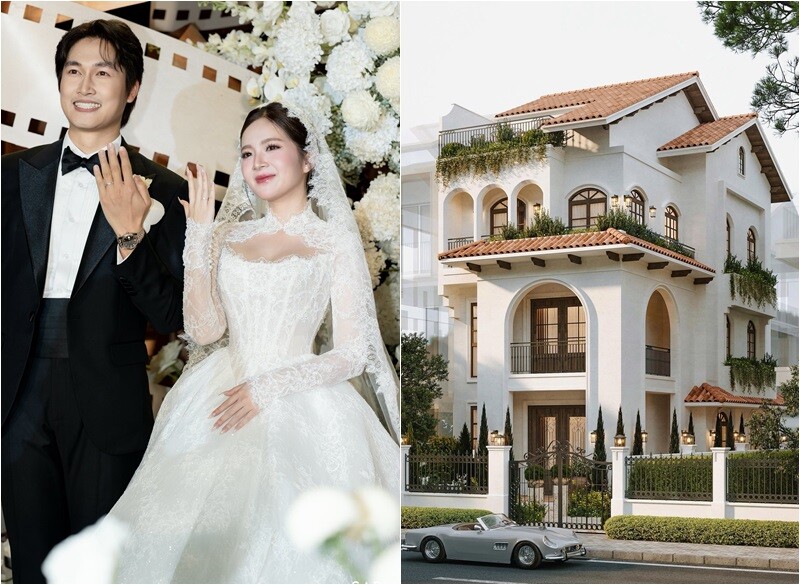 Vừa chính thức về chung một nhà với diễn viên Ngọc Huyền, Đình Tú bất ngờ chia sẻ tổ ấm mới của hai vợ chồng - một căn biệt thự đẹp như bước ra từ truyện cổ tích.