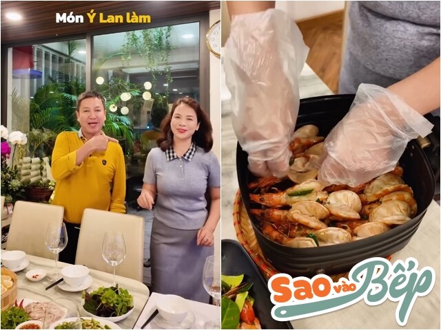 Bạn gái kém 18 tuổi của NSƯT Chí Trung nấu ăn linh đình đãi người yêu, toàn món hút mắt chẳng thua nhà hàng xịn