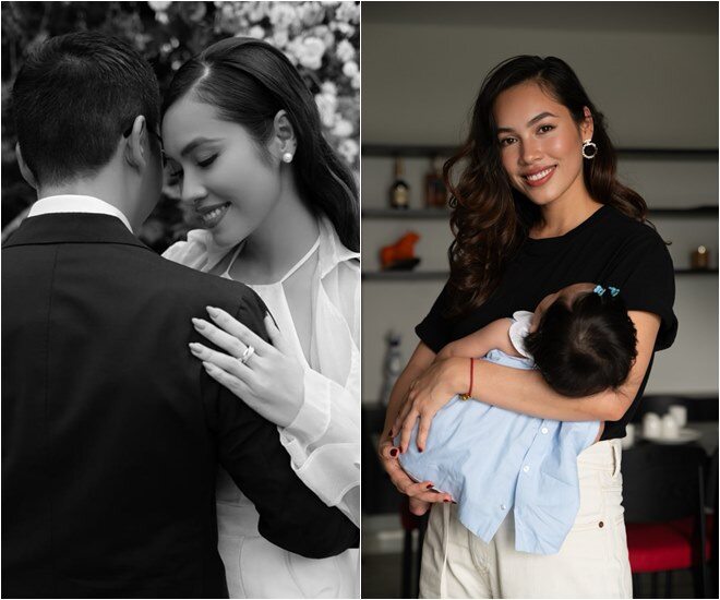 Khi ở châu Âu, Á hậu Hoàng My có cuộc sống quý tộc, ở biệt thự sang trọng. Về Việt Nam, cô cũng sắm sẵn cơ ngơi cho công chúa nhỏ Ayla.