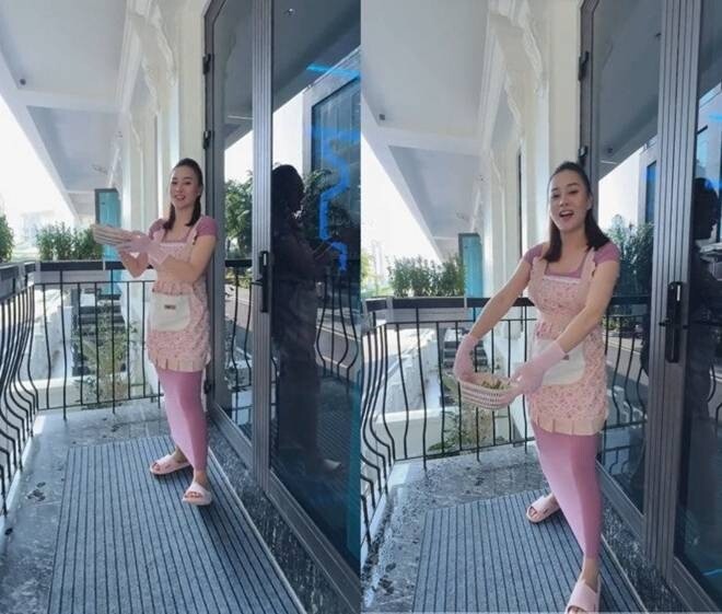 Trên trang cá nhân, Phương Oanh từng chia sẻ nhiều hình ảnh về căn biệt thự mà hai vợ chồng đang sinh sống. Ngôi nhà tọa lạc trong khu đô thị cao cấp tại Hà Nội, được ví như một “resort thu nhỏ” giữa lòng thành phố.