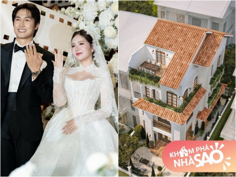 Vừa cưới Ngọc Huyền, Đình Tú khoe biệt thự như mơ: Sân vườn đẹp mê ly làm đồng nghiệp muốn xin... cắt cỏ