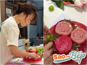 Bếp Eva - Đâu chỉ hát hay, Mỹ Tâm còn khéo tay và là người con có hiếu, làm bánh đẹp lung linh tặng mẹ ruột