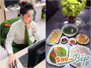 Bếp Eva - Nữ diễn viên "Nhật ký Vàng Anh" nay là Đại úy công an xinh đẹp khoe hàng loạt mâm cơm nhà hấp dẫn