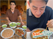 Bếp Eva - Trở lại mạng xã hội sau đột quỵ, tài tử Huỳnh Anh Tuấn nấu ăn như thế nào?