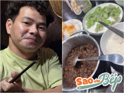 Bếp Eva - NSND Xuân Bắc đi tiệc về vẫn "mê" cơm nguội, bà xã hé lộ phong cách "bê cả nồi" làm dân mạng thích thú