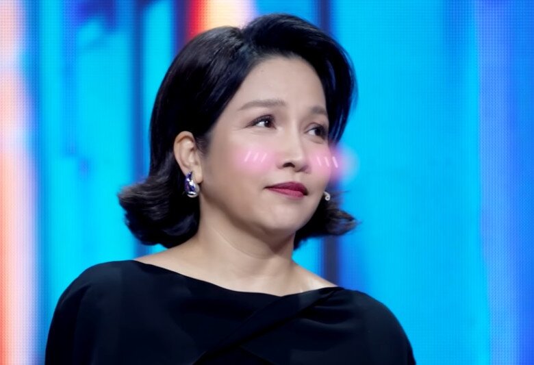 Phản ứng của Mỹ Linh khi Bằng Kiều nhận xét về mình.