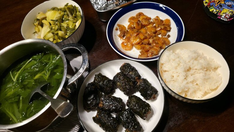 NSND Xuân Bắc đi tiệc về vẫn amp;#34;mêamp;#34; cơm nguội, bà xã hé lộ phong cách amp;#34;bê cả nồiamp;#34; làm dân mạng thích thú - 2