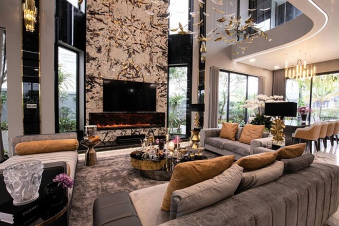 Nữ tổng tài hot amp;#34;cõi mạngamp;#34; trang trí Trung thu cho biệt thự ven sông, còn tạo hình như Tề thiên Đại thánh - 13