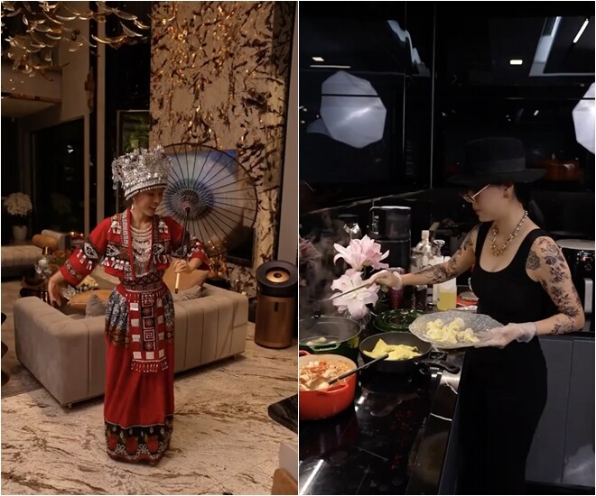 Soi gian bếp của 10 sao Việt chăm nấu nướng nhất 2025: Chồng Ngô Thanh Vân và amp;#34;ông chúamp;#34; đã vượt Tăng Thanh Hà? - 17