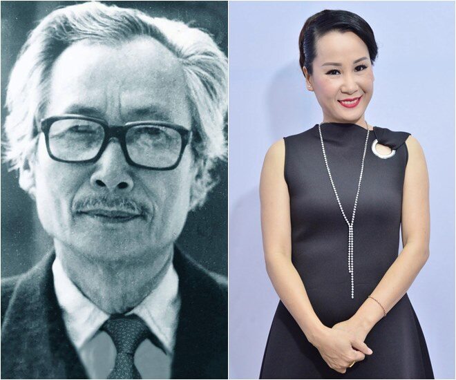 NGND Hoàng Kiều - bố ruột của nhạc sĩ Giáng Son.