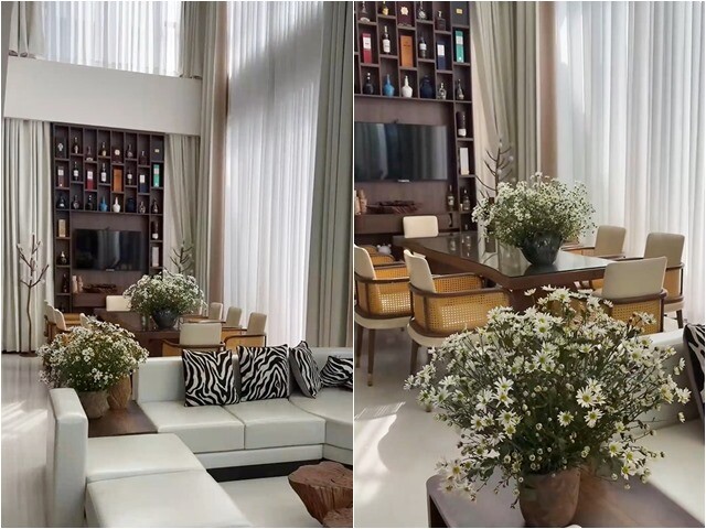 Nhưng may là xong xuôi nhìn thành quả cũng thấy hả dạ. Cái cúc họa mi này đứng một mình thì lẻ loi lắm. Phải bầy đàn thế này mới nhìn cũng thật gì và này nọ, người đẹp tâm đắc.