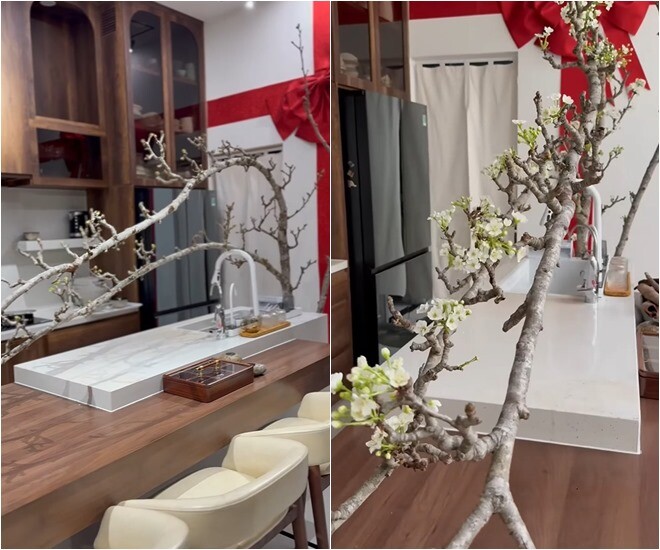 Vân Trang không còn thiết ra đường, ngồi tỉ mẩn nhặt 1001 cái lá, từng cành hoa để trang hoàng biệt thự 1.000m2 - 15