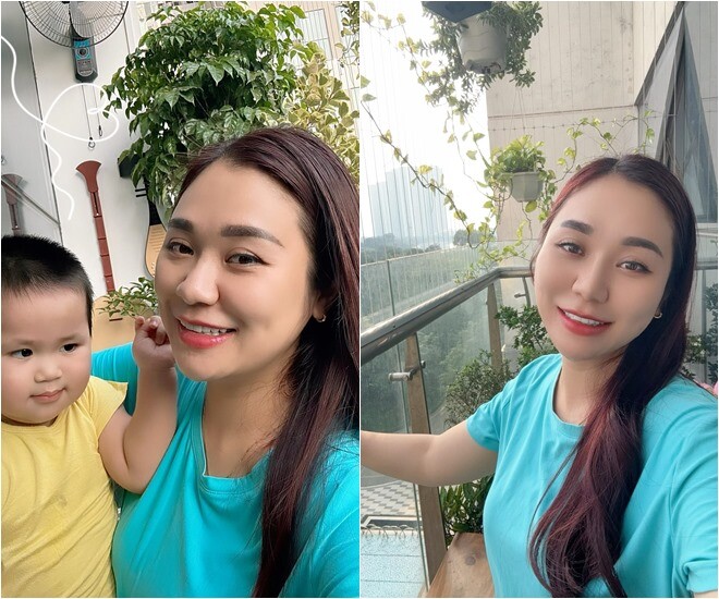 Minh Nguyệt từng khoái chí với niềm vui thu hoạch nơi ban công: Ui thôi xong già rồi. Vui với Niềm vui thu hoạch của người nông dân. Khu vườn nhỏ ớt lên béo múp, rau thơm, rau húng tươi tốt đủ đầy. Lại còn hoa nở đủ màu.