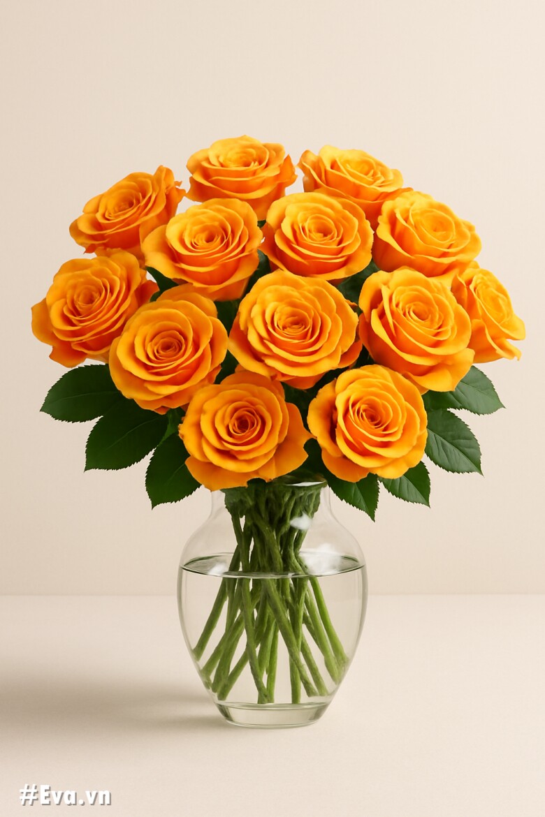 Ảnh minh họa cắm hoa kiểu tỏa tròn.