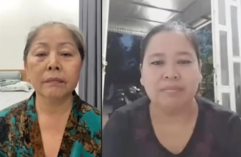 Cô Phụng và cô Trâm đã được gặp nhau