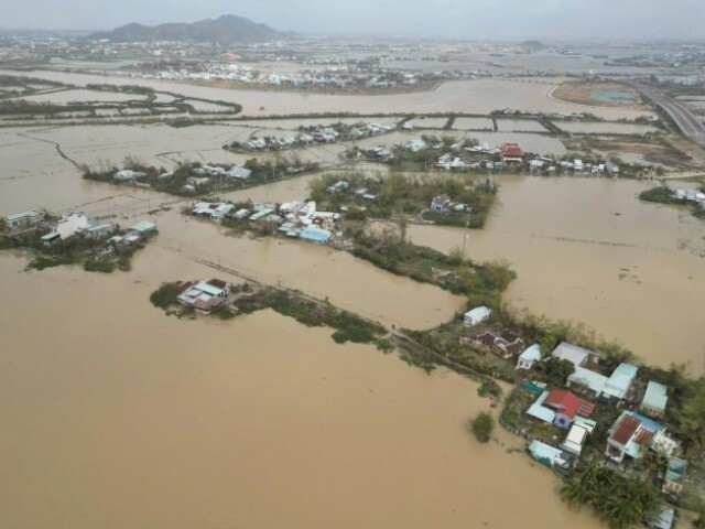 Nhiều nơi ở Quy Nhơn tái ngập