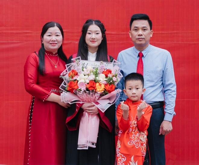 Gia đình luôn là điểm tựa vững chắc của Mai Lan