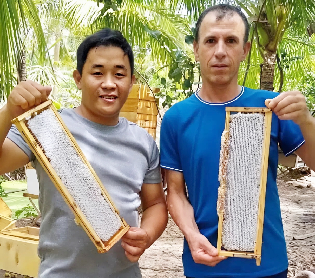 Mô hình làm nông nghiệp của anh Tùng ngày càng được nhiều người biết tới