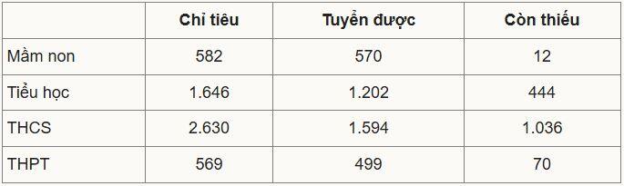 5 môn học thiếu nhiều giáo viên nhất ở TP HCM - 2