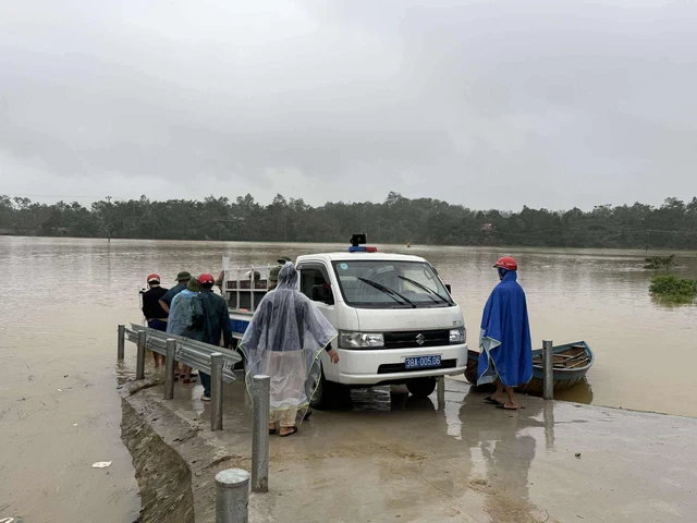 Hiện trường nơi xảy ra sự việc.