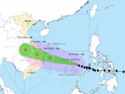 Tin tức - Tin mới nhất về bão số 13 Kalmaegi: Mạnh cấp 14, di chuyển nhanh hướng vào miền Trung