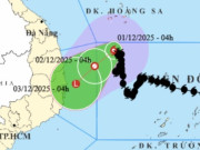 Tin tức - Bão số 15 sắp đổi hướng di chuyển, hướng vào từ Gia Lai - Khánh Hoà
