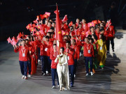 Tin tức - Đoàn Việt Nam diễu hành tại lễ khai mạc SEA Games 33