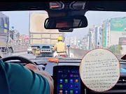 Tin tức - Nhận đề nghị khẩn từ tài xế taxi, CSGT dẫn đường giúp sản phụ "vượt cạn" an toàn