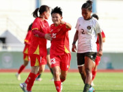 Tin tức - Video bóng đá nữ Việt Nam - Indonesia: Hiệp 2 tưng bừng, đại thắng 5 sao (Bán kết SEA Games)