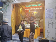 Xót xa đám tang cô giáo trẻ tử vong trong vụ lật xe ở Lào Cai