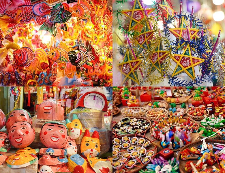 Những mặt hàng đồ chơi Trung thu truyền thống được ưa chộng