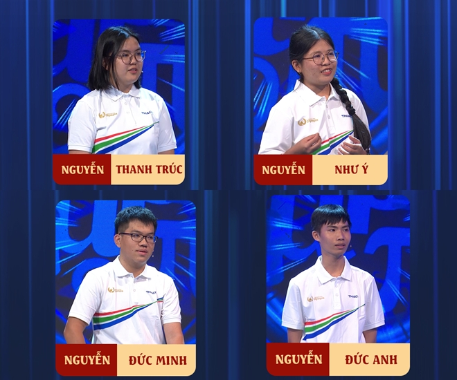 4 thí sinh của cuộc thi tuần 1 tháng 2 quý 1 Đường lên đỉnh Olympia năm thứ 26
