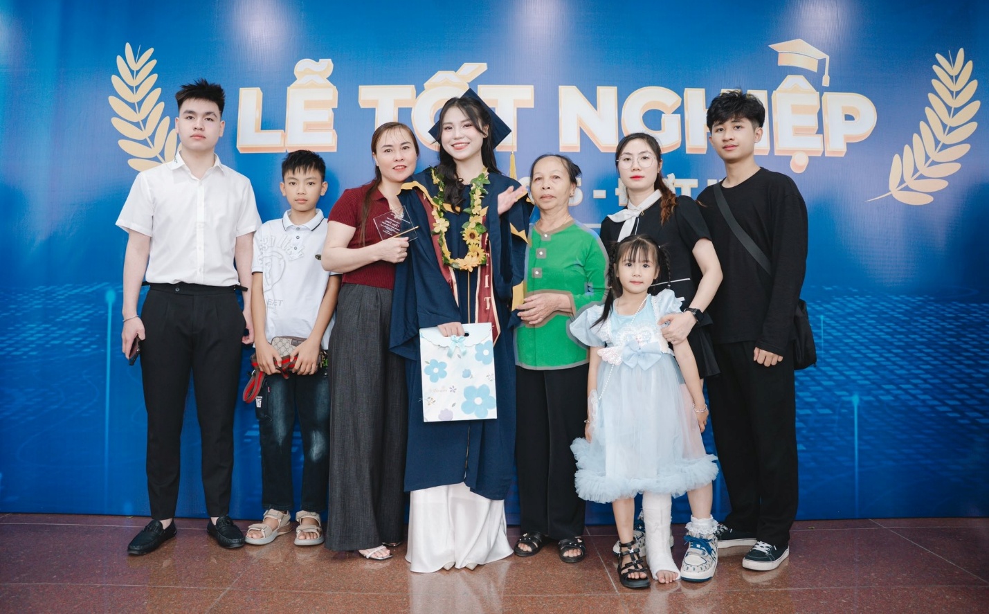 Gia đình luôn là điểm tựa vững chắc của Diễm Quỳnh