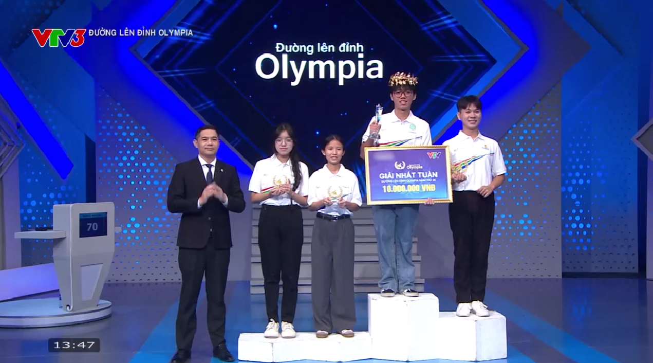 Minh Quân là người giành vòng nguyệt quế vinh quang