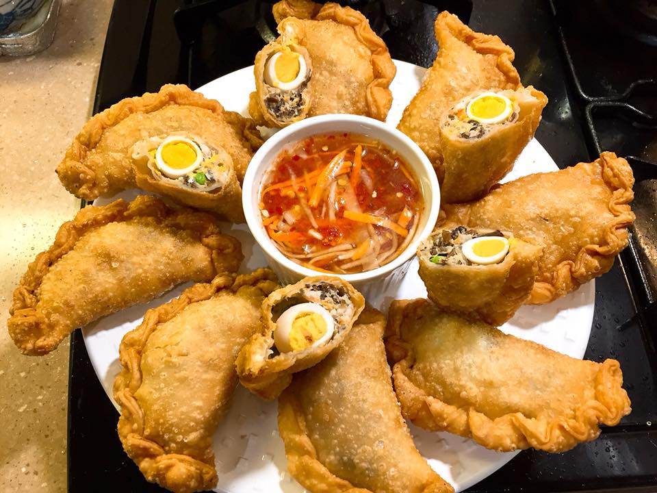 Món bánh gối siêu hấp dẫn