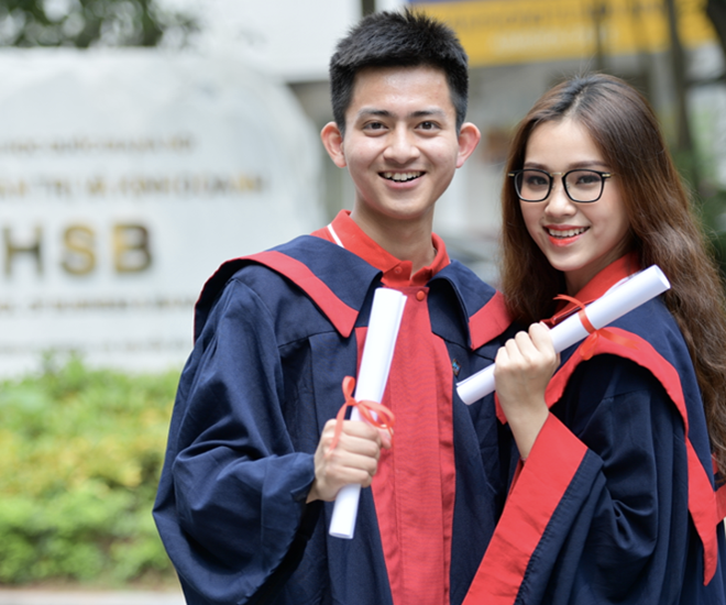 Sinh viên Đại học Quốc gia Hà Nội được đào tạo đa ngành nghề